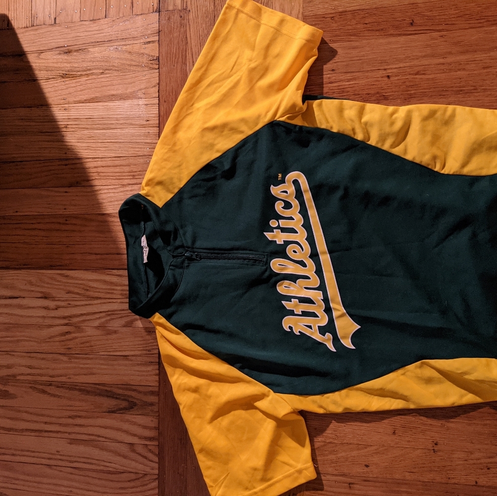 Oakland A's warmup jacket